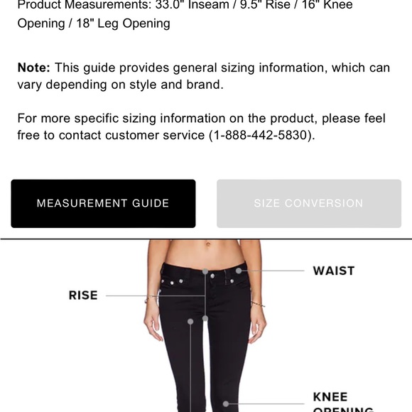 Size 27 GRLFRND JEANS - Picture 3 of 3